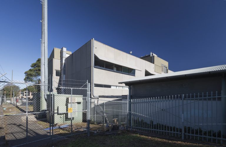 Our Lady of the Assumption Catholic Primary School reuses a 1970's brutalist former Telstra training centre